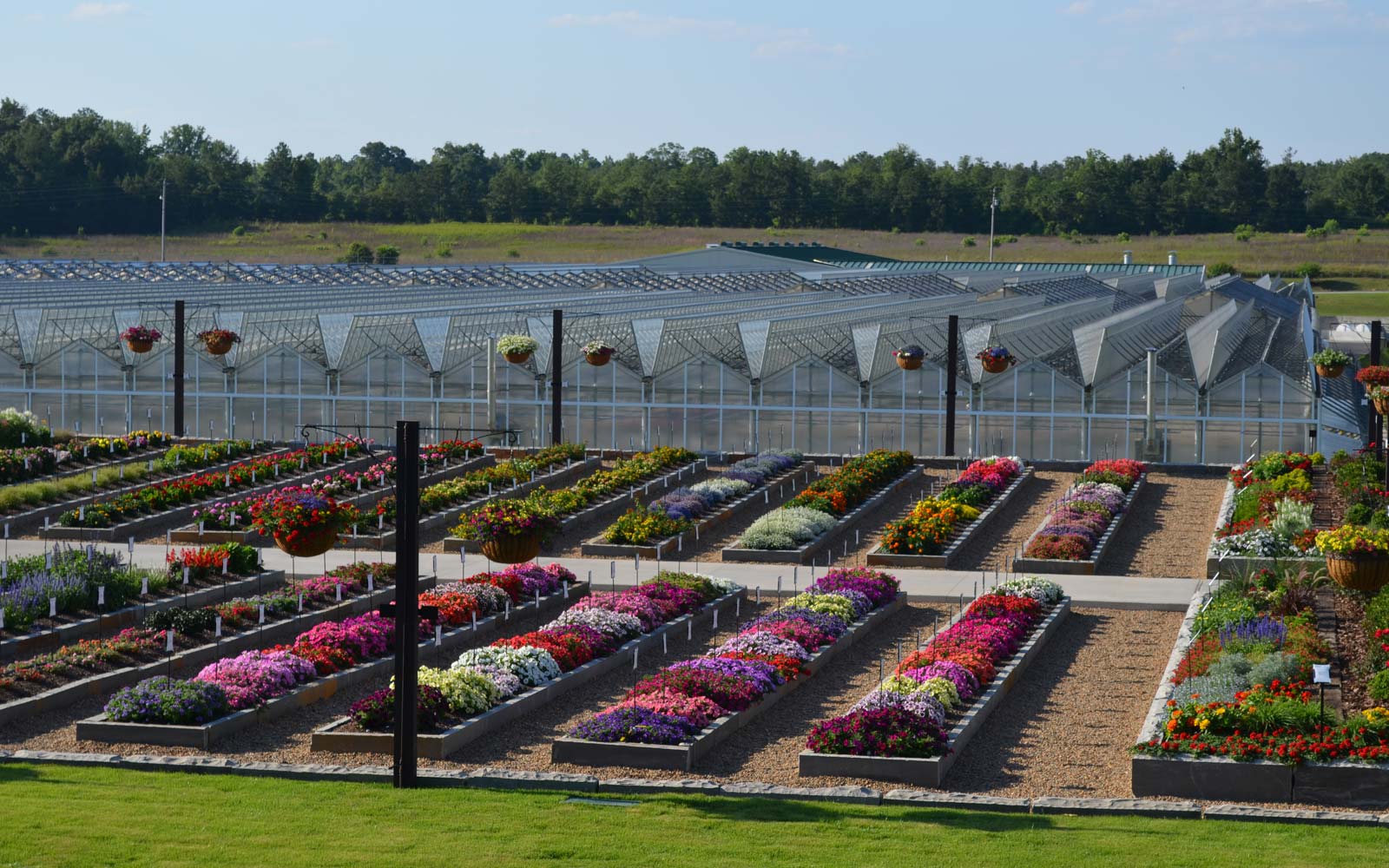 Trial Garden and Greenhouses